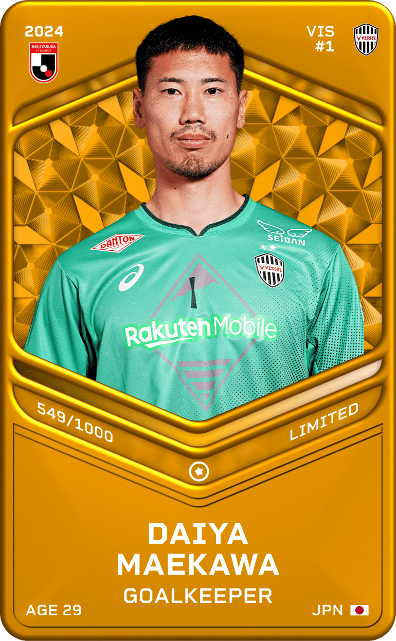 Daiya Maekawa 2024-25 • Limited 549/1000