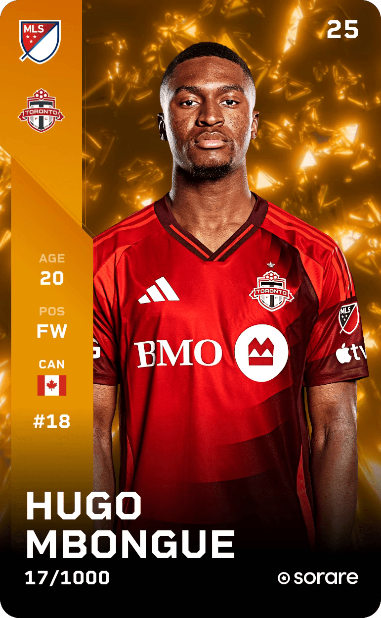 Hugo Mbongue 2025-26 • Limited 17/1000