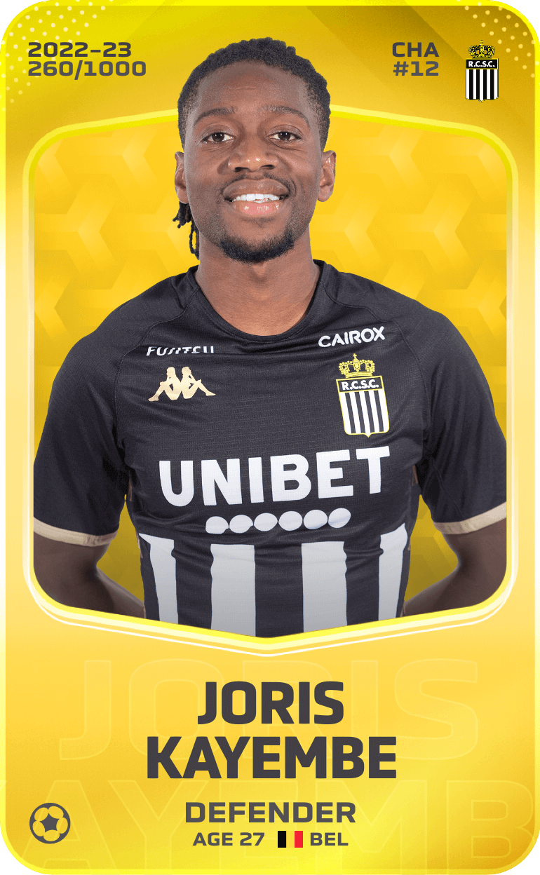 Joris Kayembe 2022-23 • Limited 260/1000