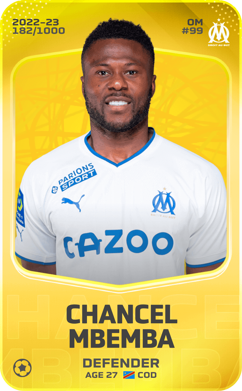 Chancel Mbemba 2022-23 • Limited 182/1000