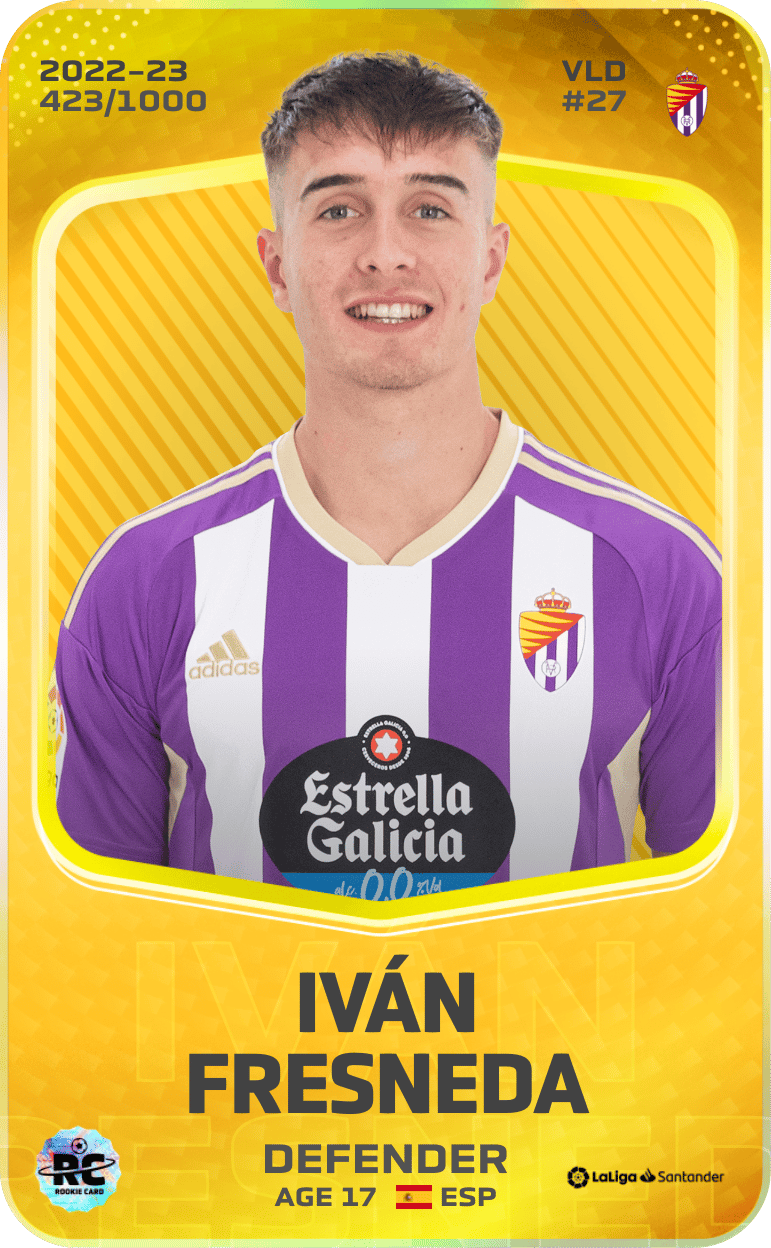Iván Fresneda 2022-23 • Limited 423/1000