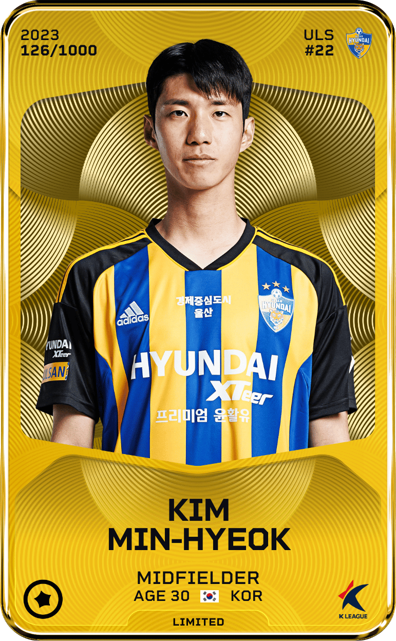 Kim Min-Hyeok 2023-24 • Limited 126/1000