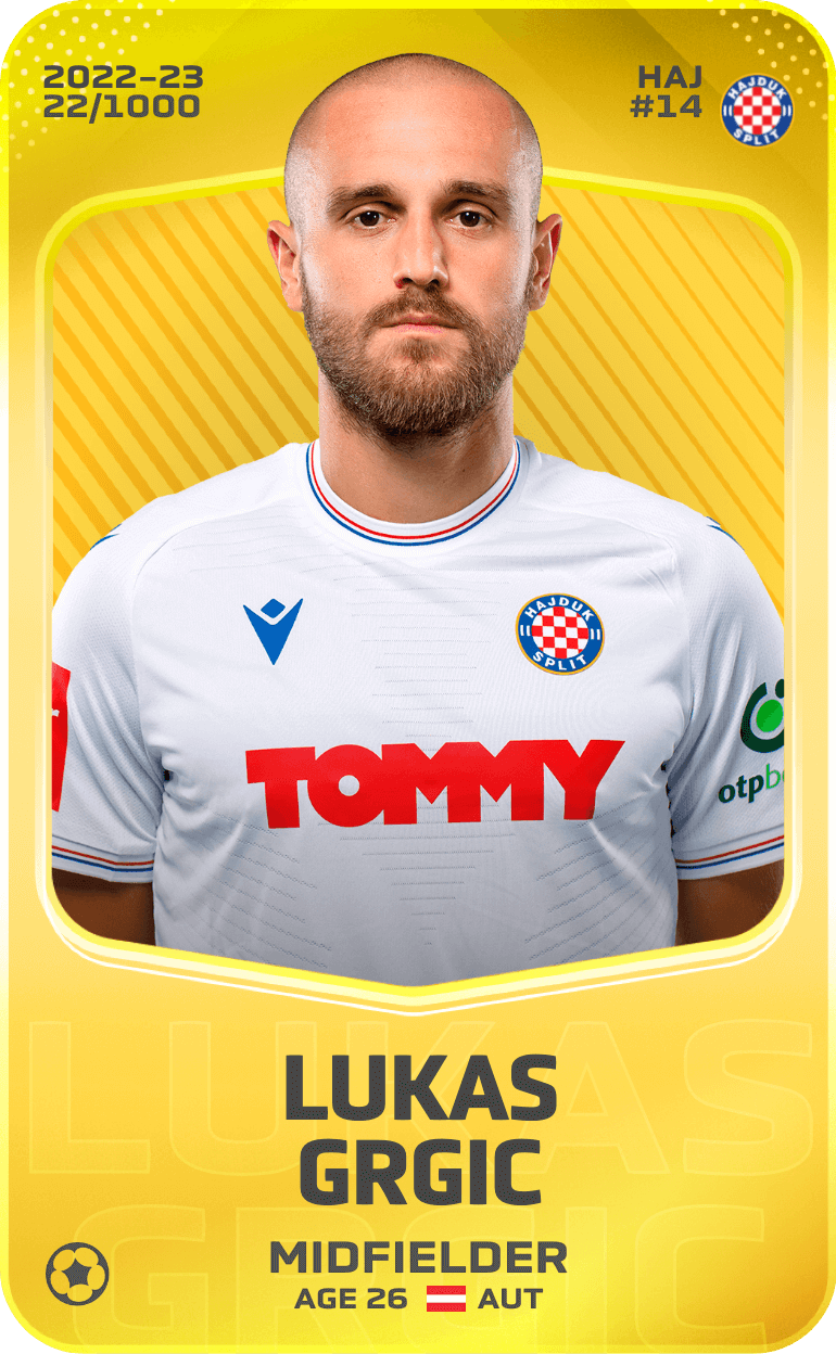 Lukas Grgic 2022-23 • Limited 22/1000