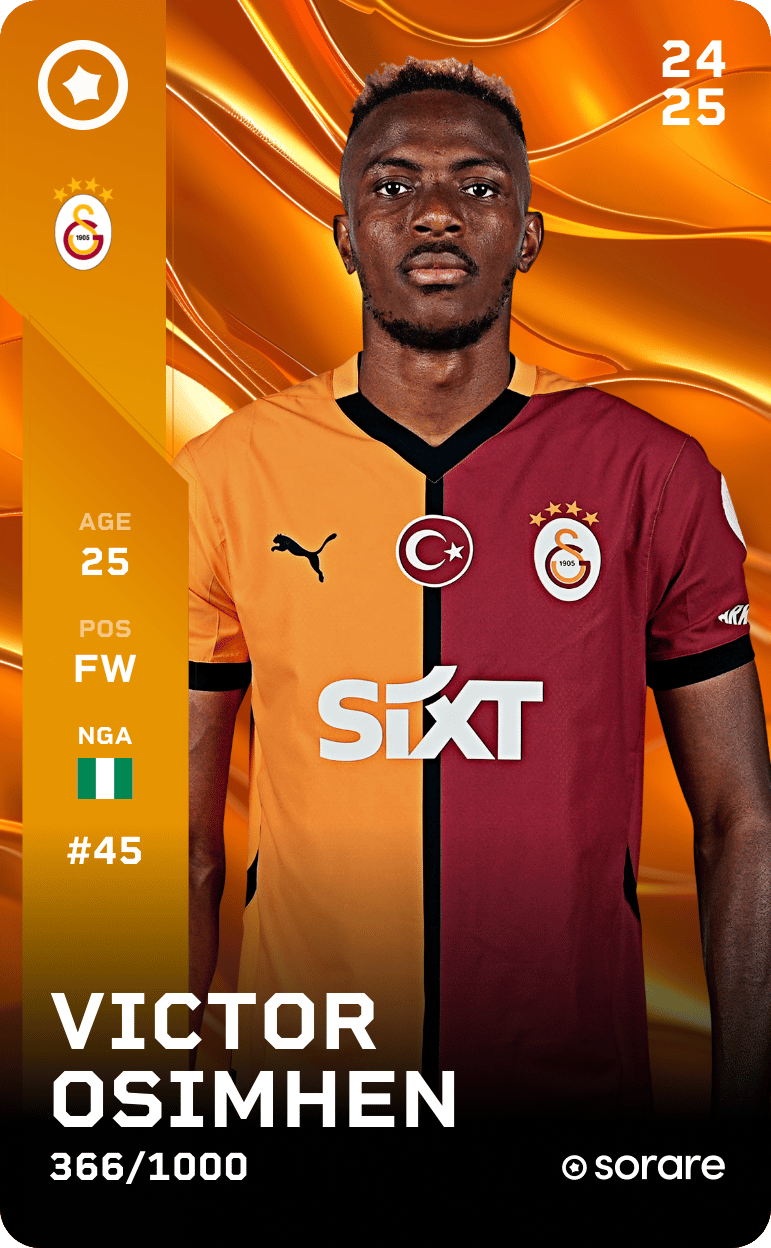 Victor Osimhen 2024-25 • Limited 366/1000