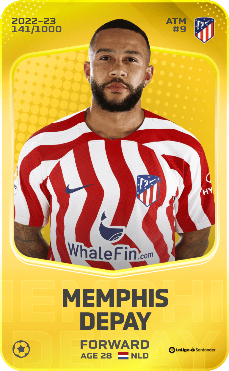 Memphis Depay 2022-23 • Limited 141/1000