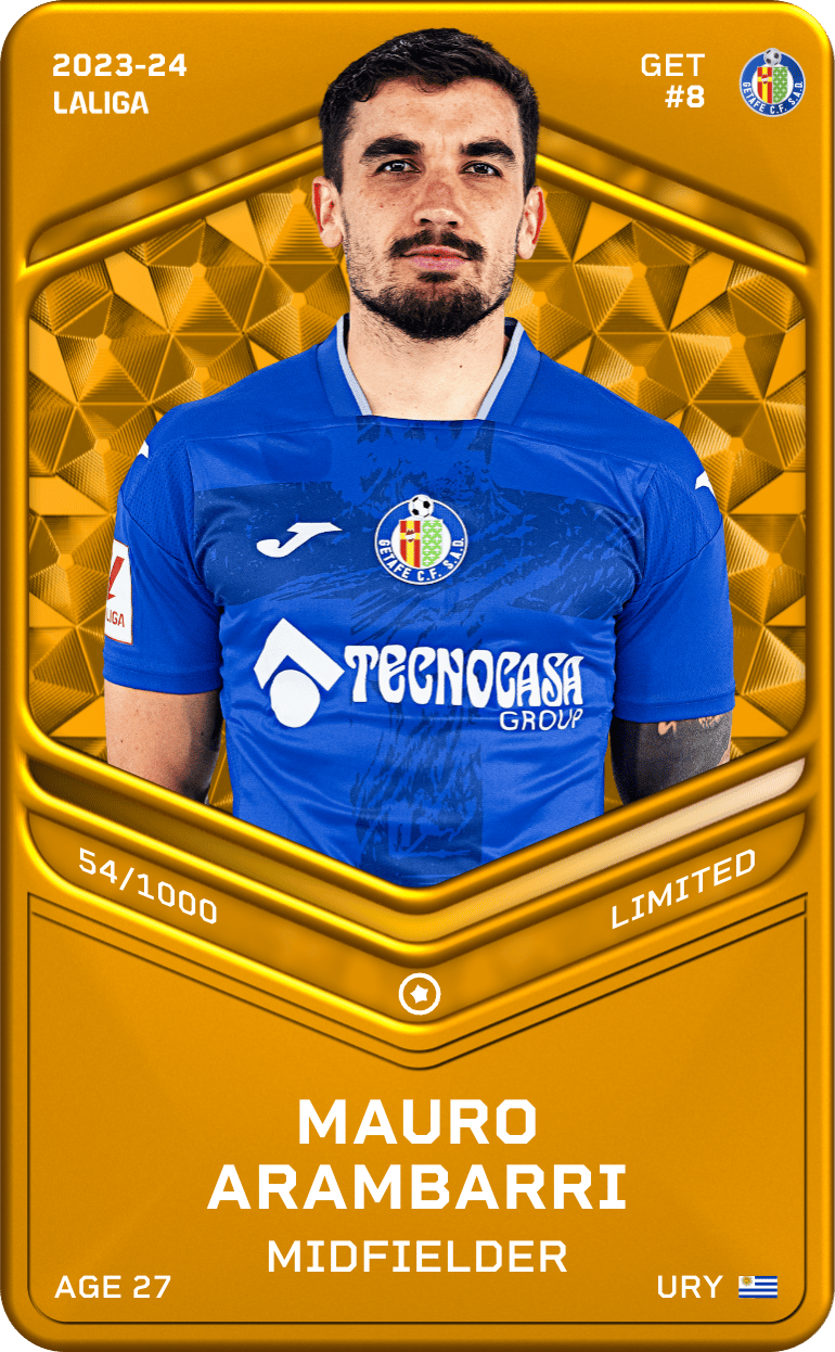 Mauro Arambarri 2023-24 • Limited 54/1000
