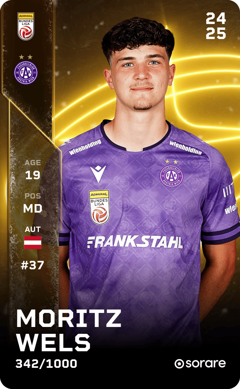 Moritz Wels 2024-25 • Limited 342/1000