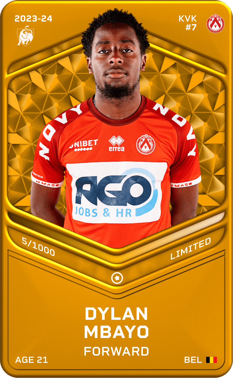 Dylan Mbayo 2023-24 • Limited 5/1000