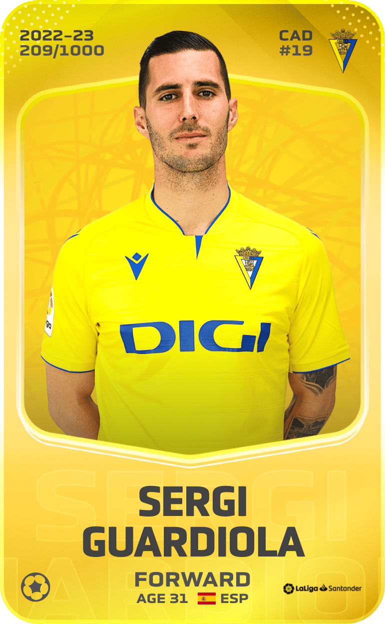 Sergi Guardiola 2022-23 • Limited 209/1000