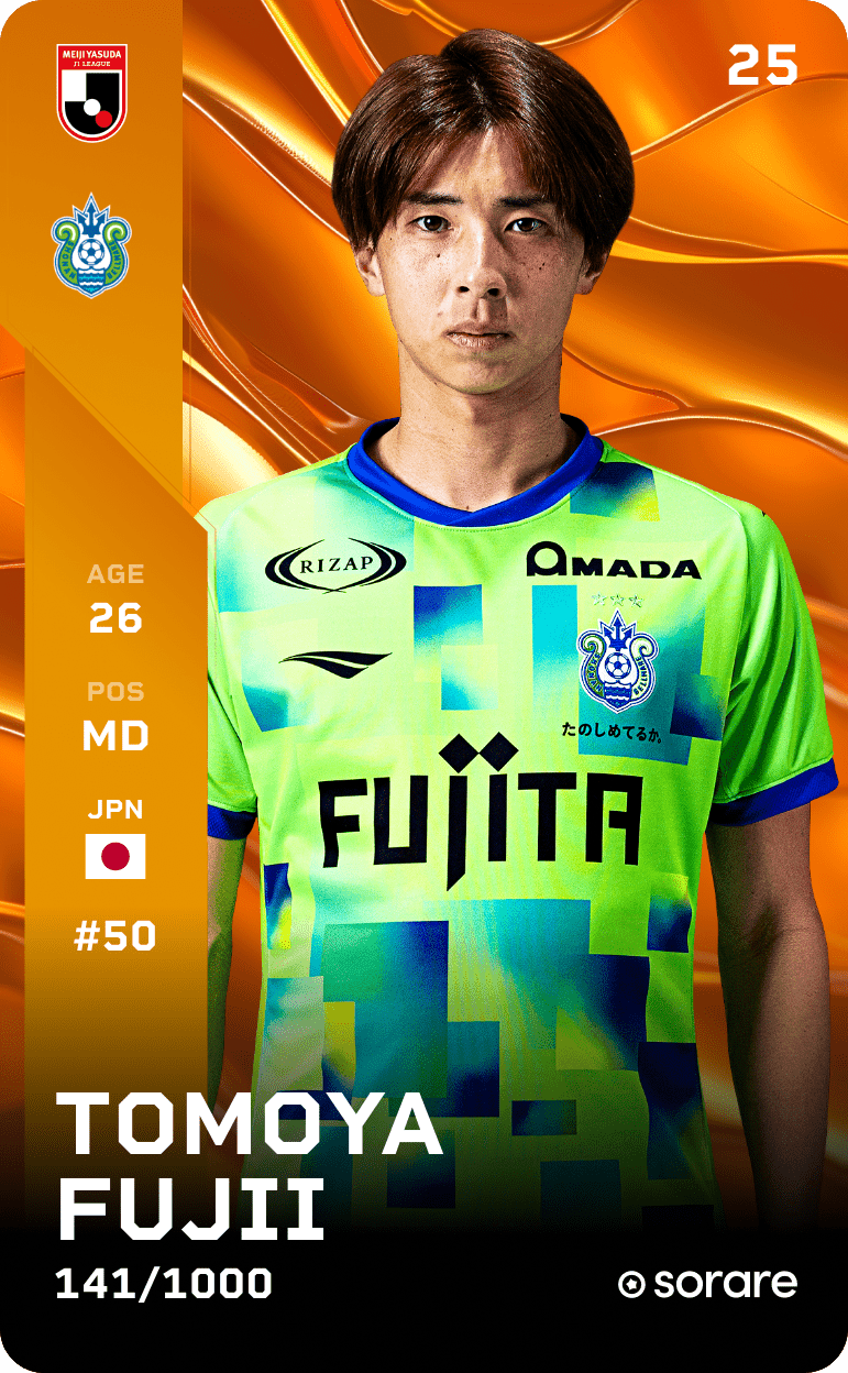 Tomoya Fujii 2025-26 • Limited 141/1000