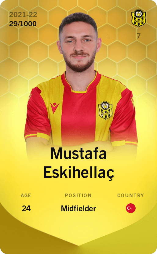 Mustafa Eskihellaç 2021-22 • Limited 29/1000