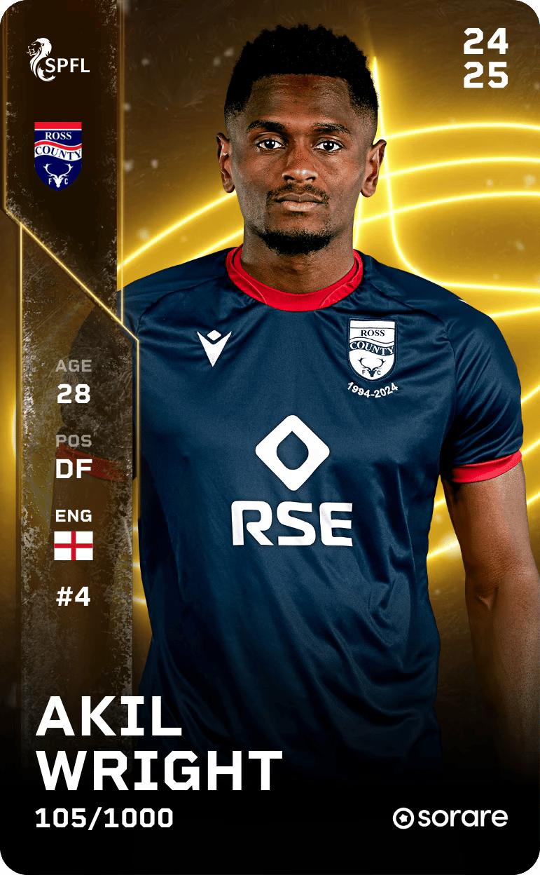 Akil Wright 2024-25 • Limited 105/1000