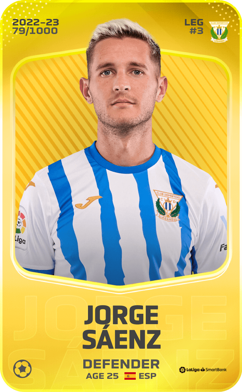 Jorge Sáenz 2022-23 • Limited 79/1000