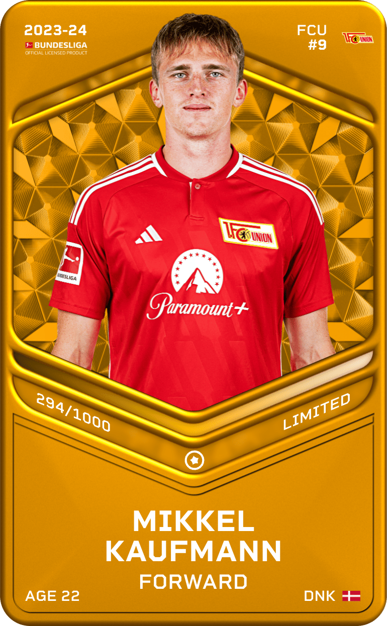 Mikkel Kaufmann 2023-24 • Limited 294/1000