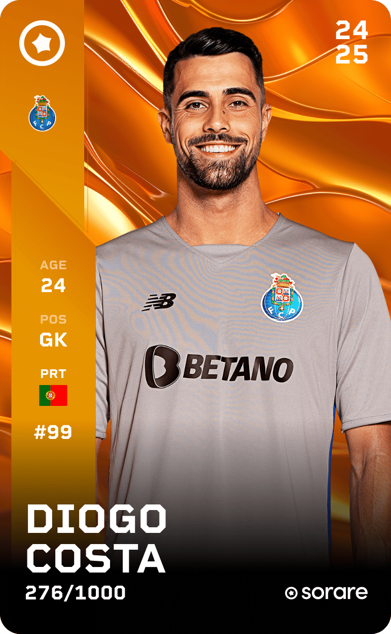 Diogo Costa 2024-25 • Limited 276/1000