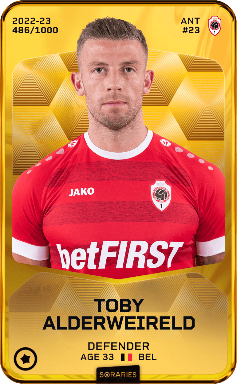Toby Alderweireld 2022-23 • Limited 486/1000