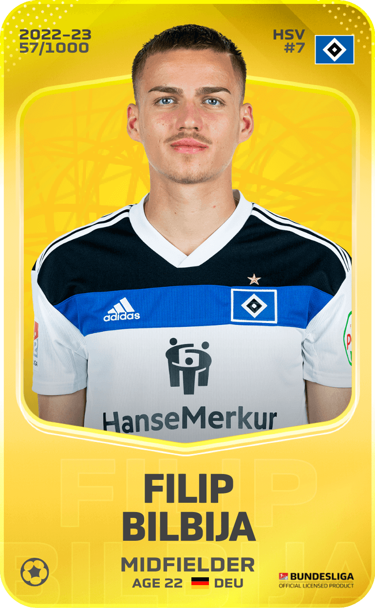 Filip Bilbija 2022-23 • Limited 57/1000