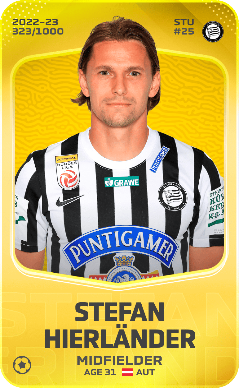 Stefan Hierländer 2022-23 • Limited 323/1000