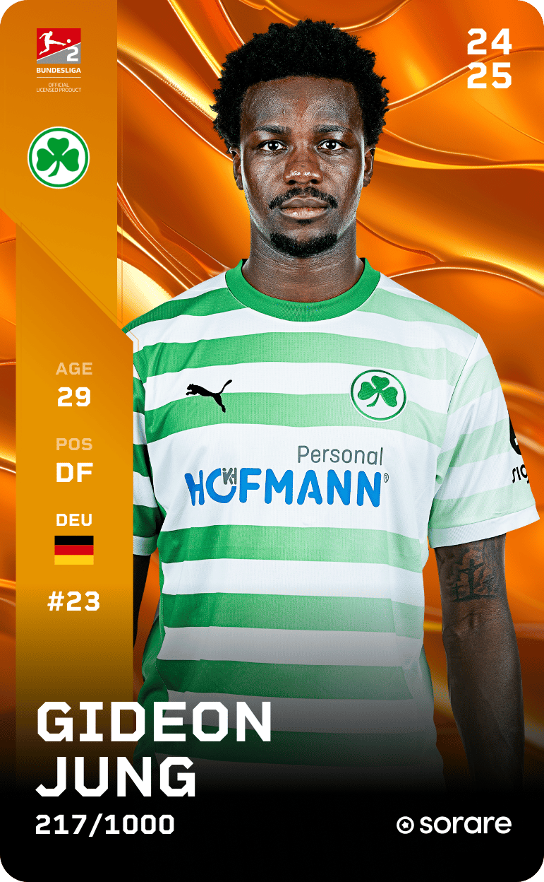 Gideon Jung 2024-25 • Limited 217/1000