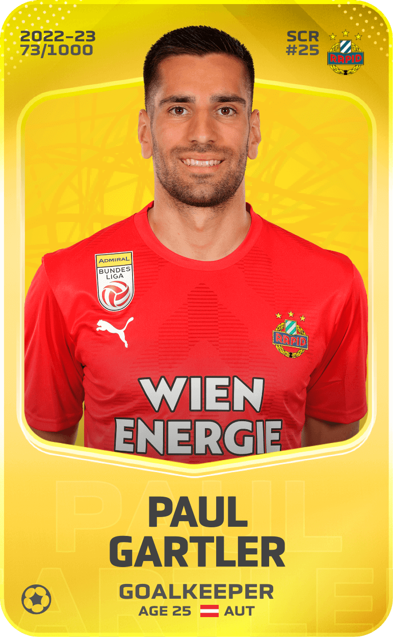 Paul Gartler 2022-23 • Limited 73/1000