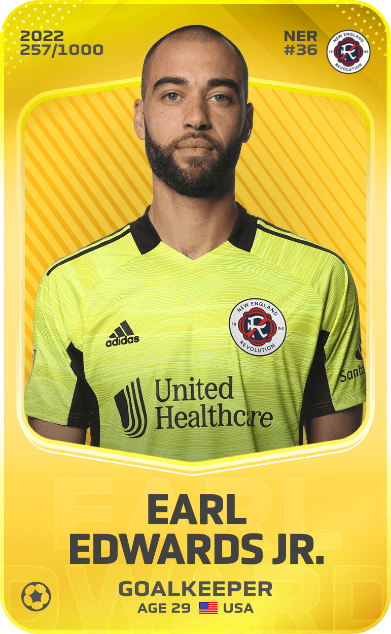 Earl Edwards Jr. 2022-23 • Limited 257/1000