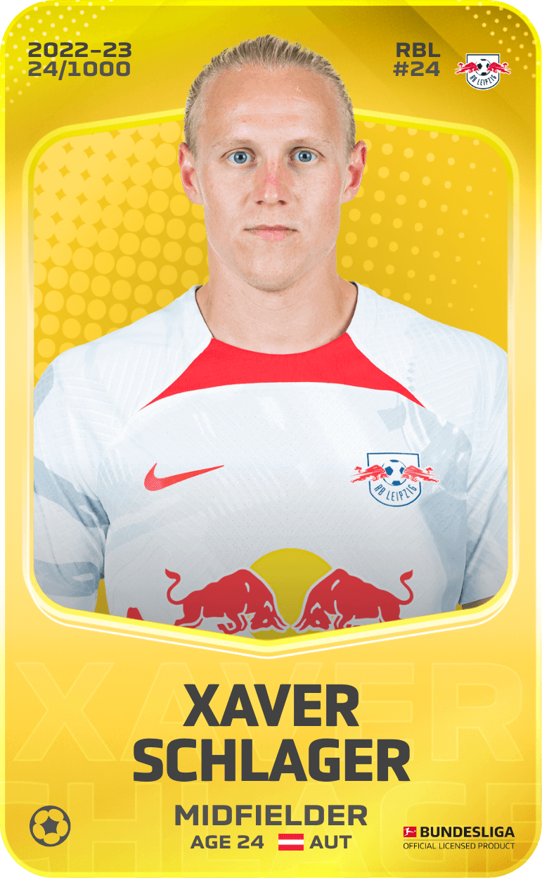 Xaver Schlager 2022-23 • Limited 24/1000