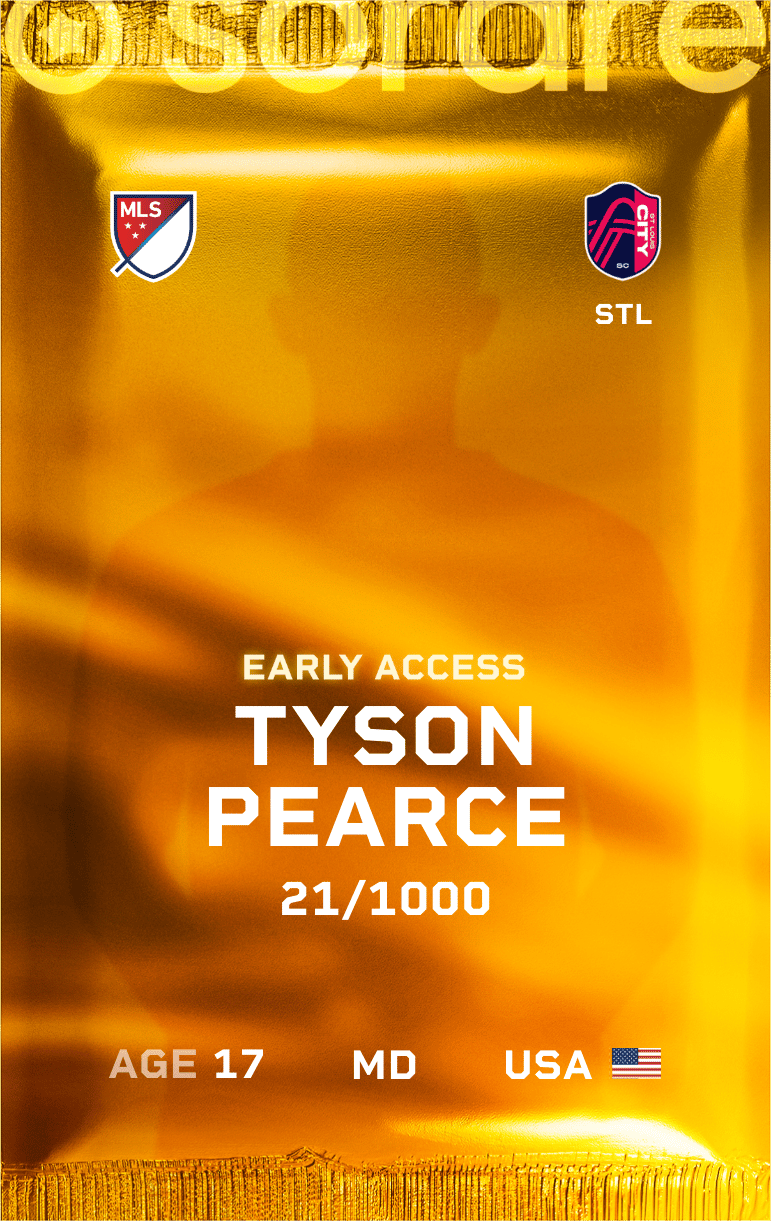 Tyson Pearce 2025-26 • Limited 21/1000