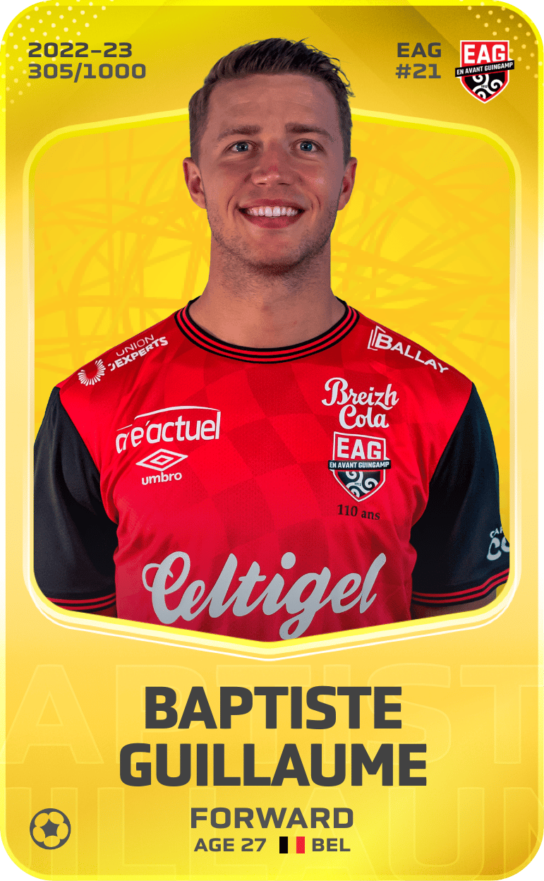 Baptiste Guillaume 2022-23 • Limited 305/1000