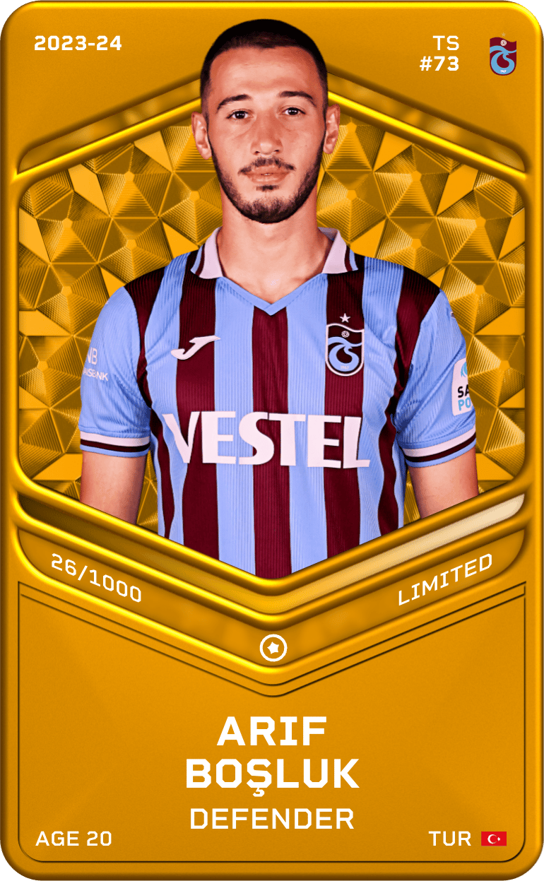 Arif Boşluk 2023-24 • Limited 26/1000