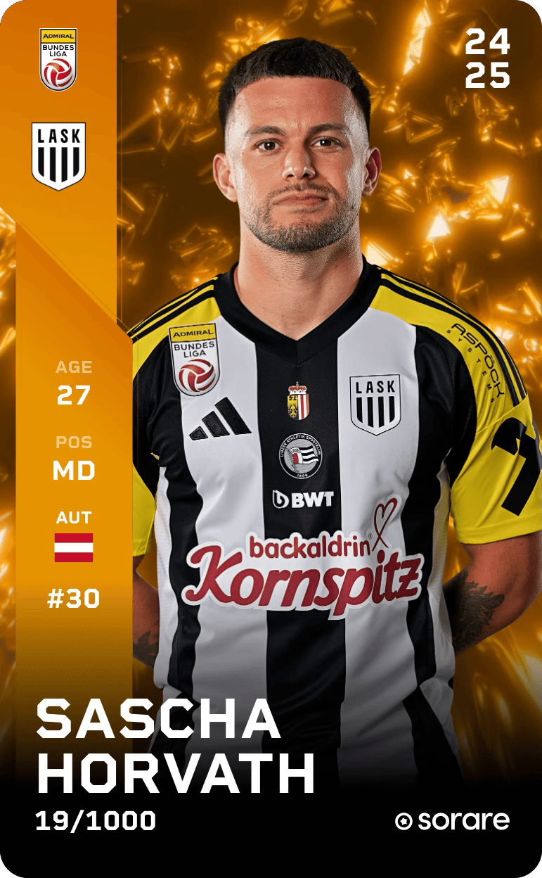 Sascha Horvath 2024-25 • Limited 19/1000