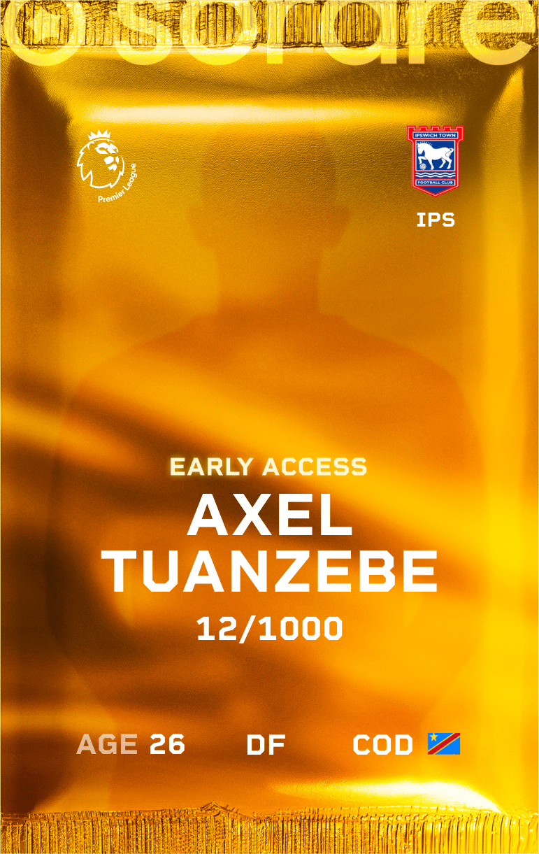 Axel Tuanzebe 2024-25 • Limited 12/1000