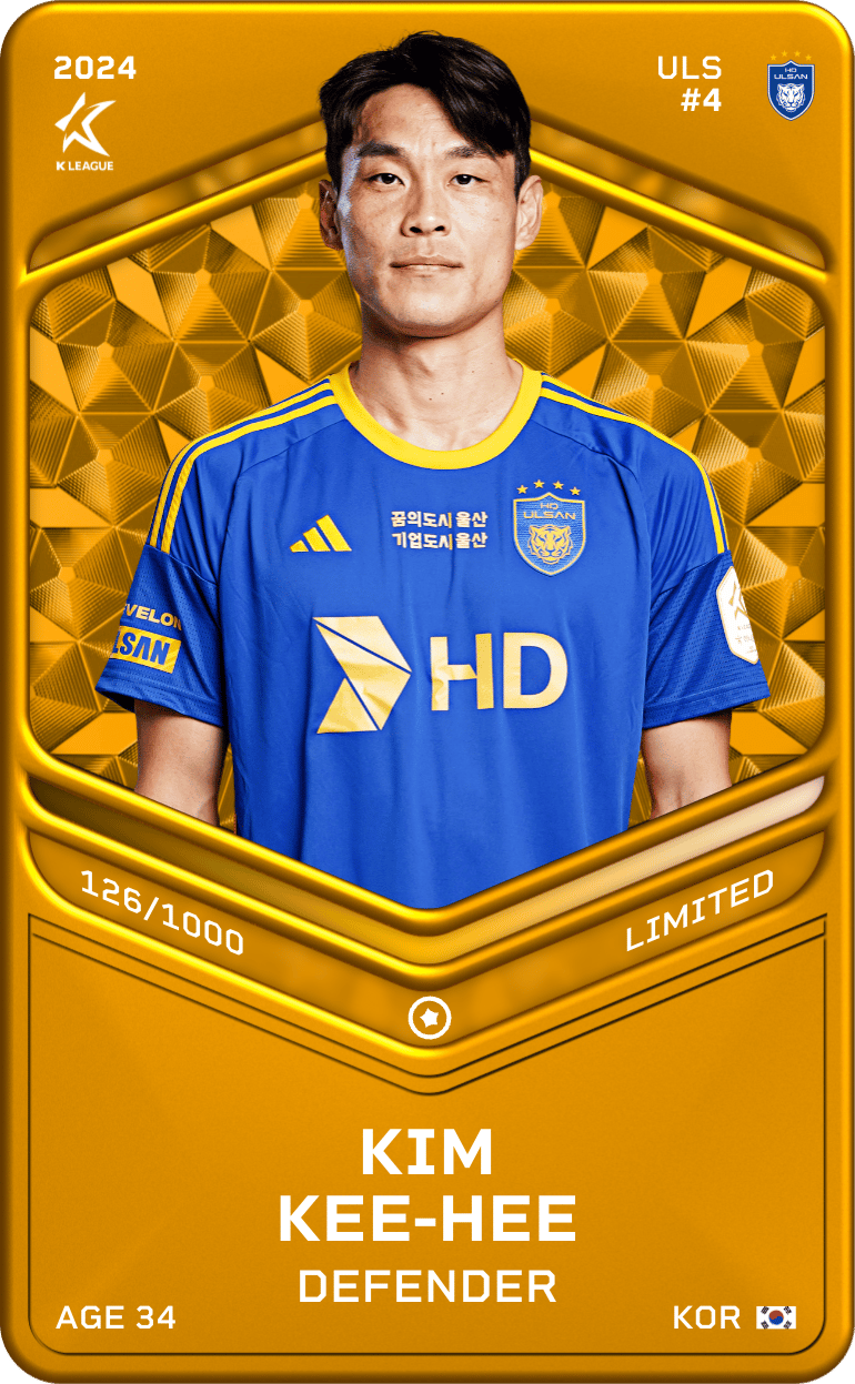 Kim Kee-Hee 2024-25 • Limited 126/1000