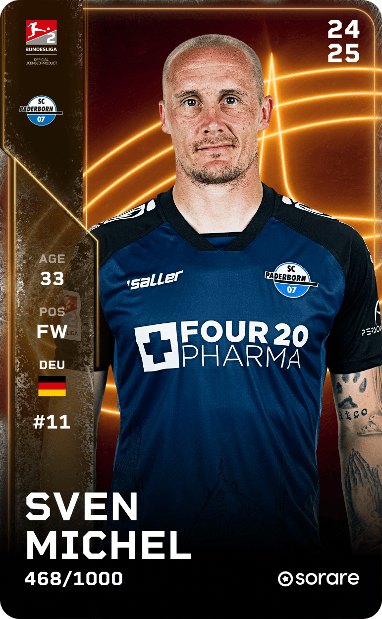 Sven Michel 2024-25 • Limited 468/1000