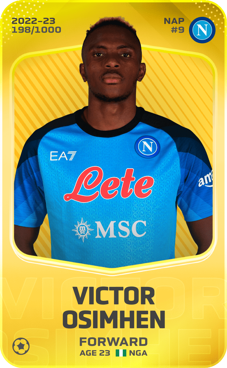 Victor Osimhen 2022-23 • Limited 198/1000