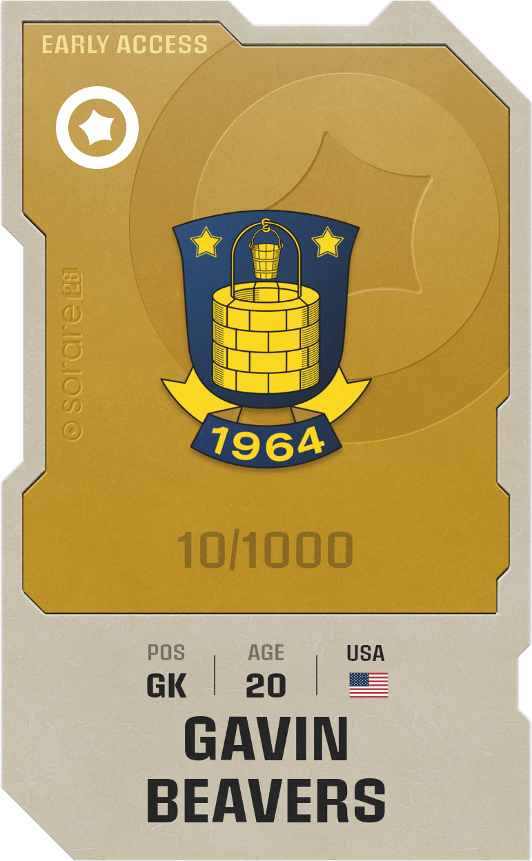 Gavin Beavers 2025-26 • Limited 10/1000