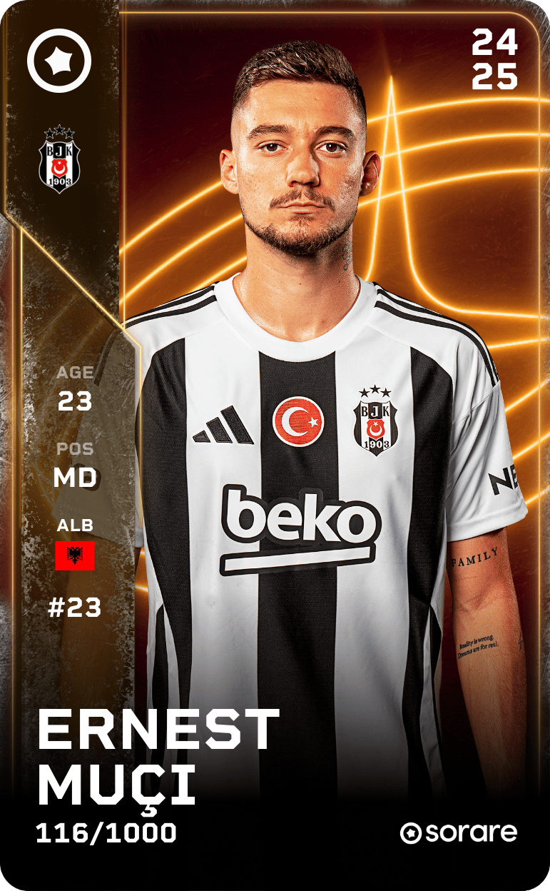 Ernest Muçi 2024-25 • Limited 116/1000