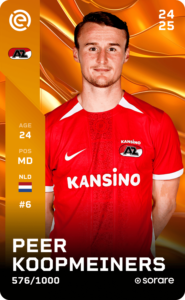 Peer Koopmeiners 2024-25 • Limited 576/1000