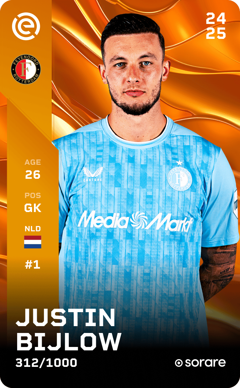 Justin Bijlow 2024-25 • Limited 312/1000