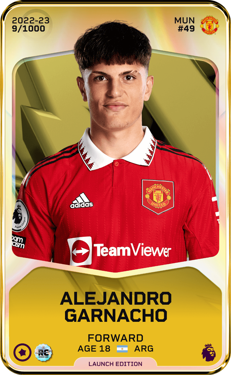 Alejandro Garnacho 2022-23 • Limited 9/1000