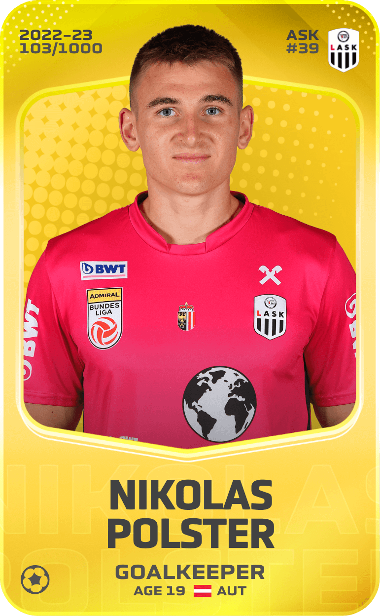 Nikolas Polster 2022-23 • Limited 103/1000