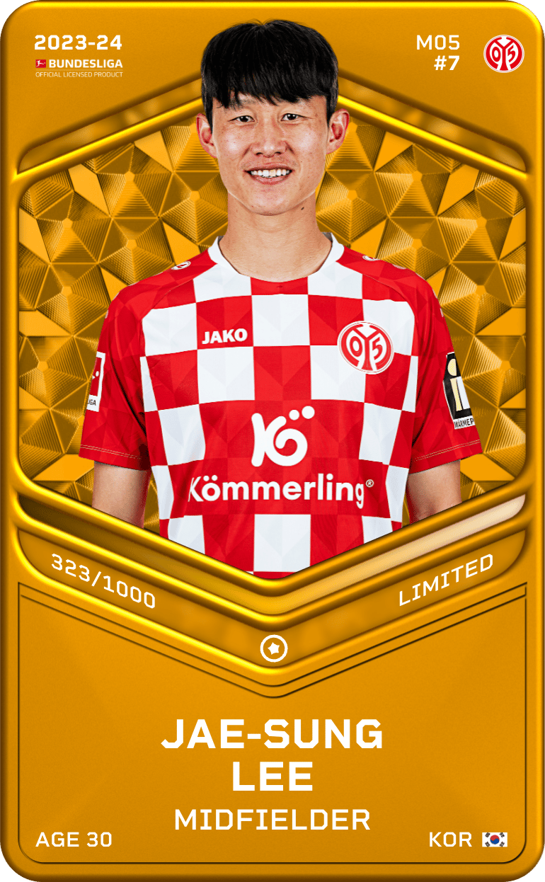 Jae-Sung Lee 2023-24 • Limited 323/1000