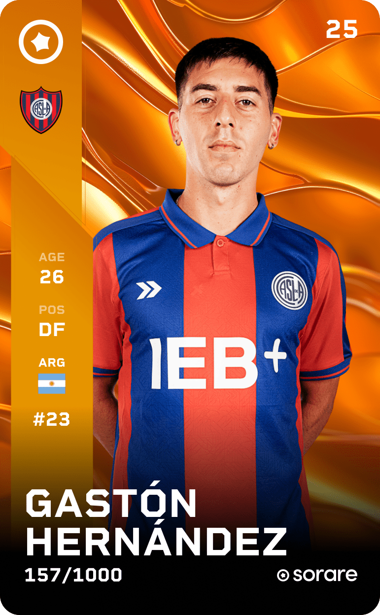 Gastón Hernández 2025-26 • Limited 157/1000