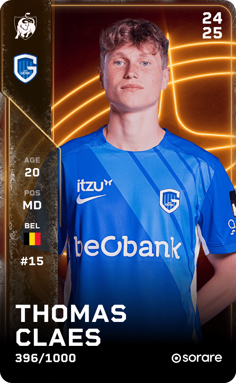 Thomas Claes 2024-25 • Limited 396/1000