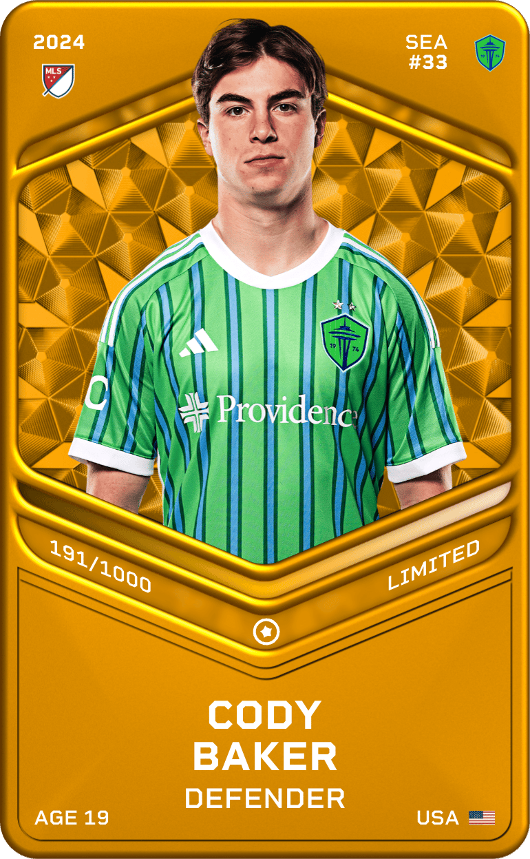 Cody Baker 2024-25 • Limited 191/1000