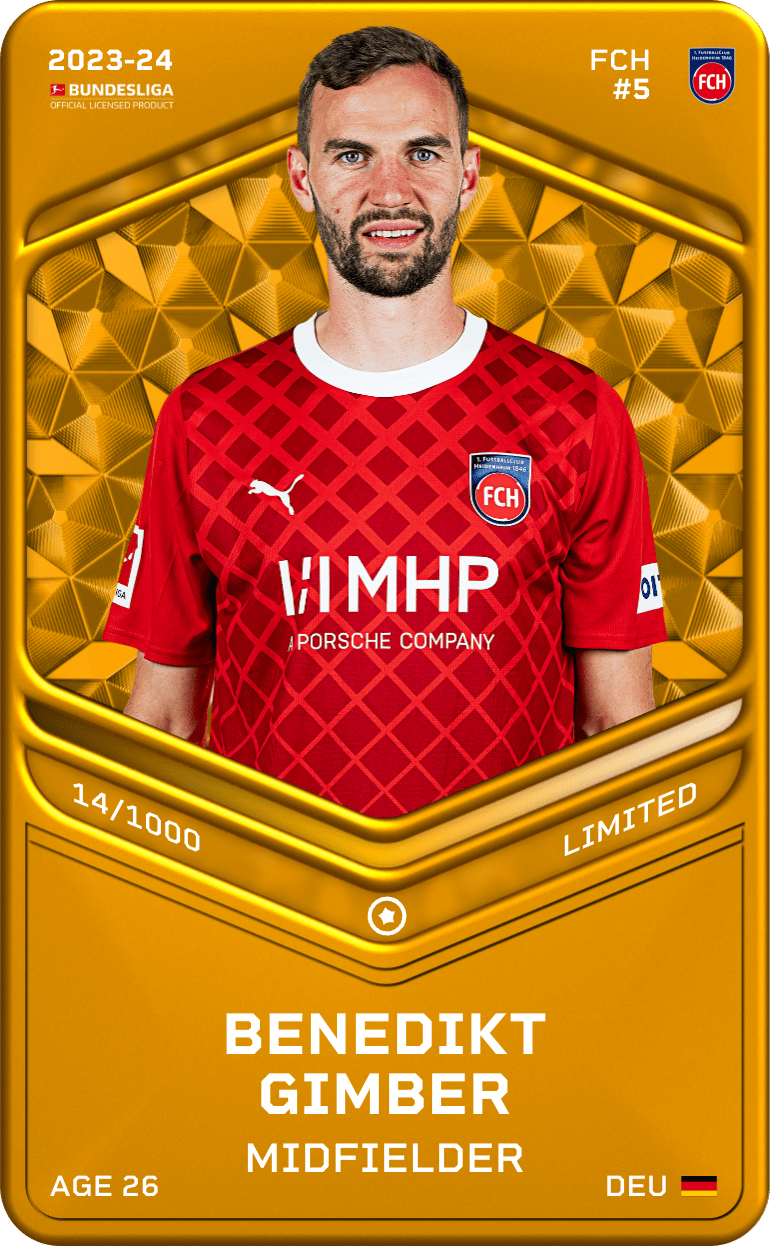 Benedikt Gimber 2023-24 • Limited 14/1000