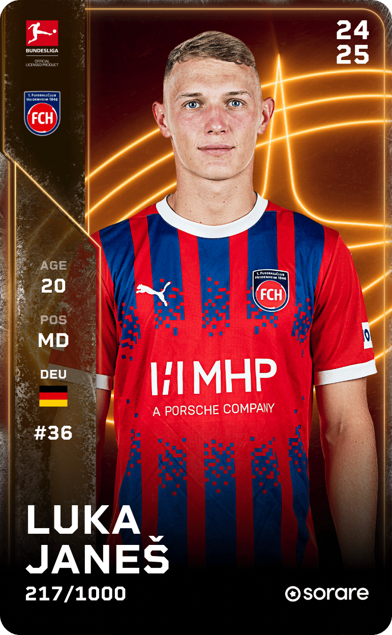 Luka Janeš 2024-25 • Limited 217/1000