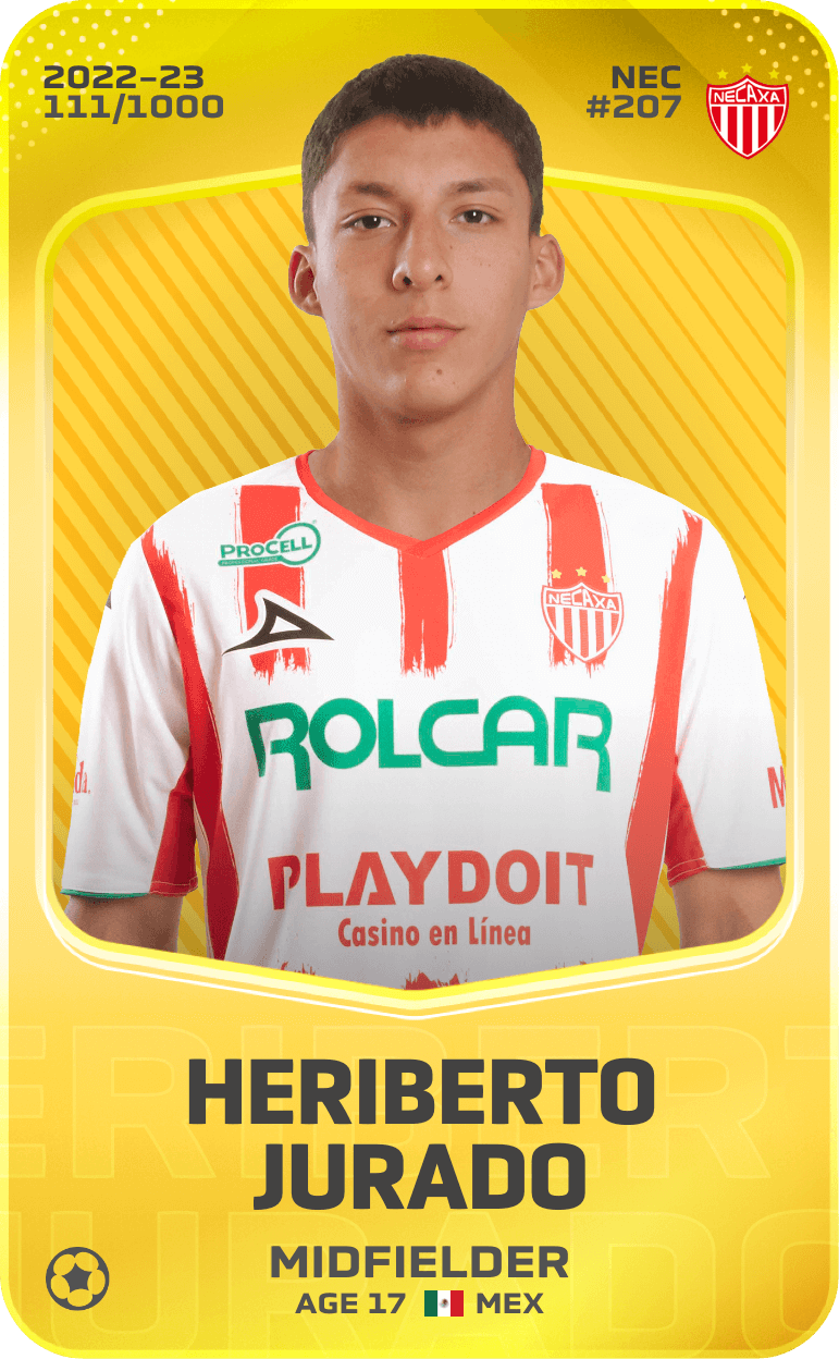 Heriberto Jurado 2022-23 • Limited 111/1000
