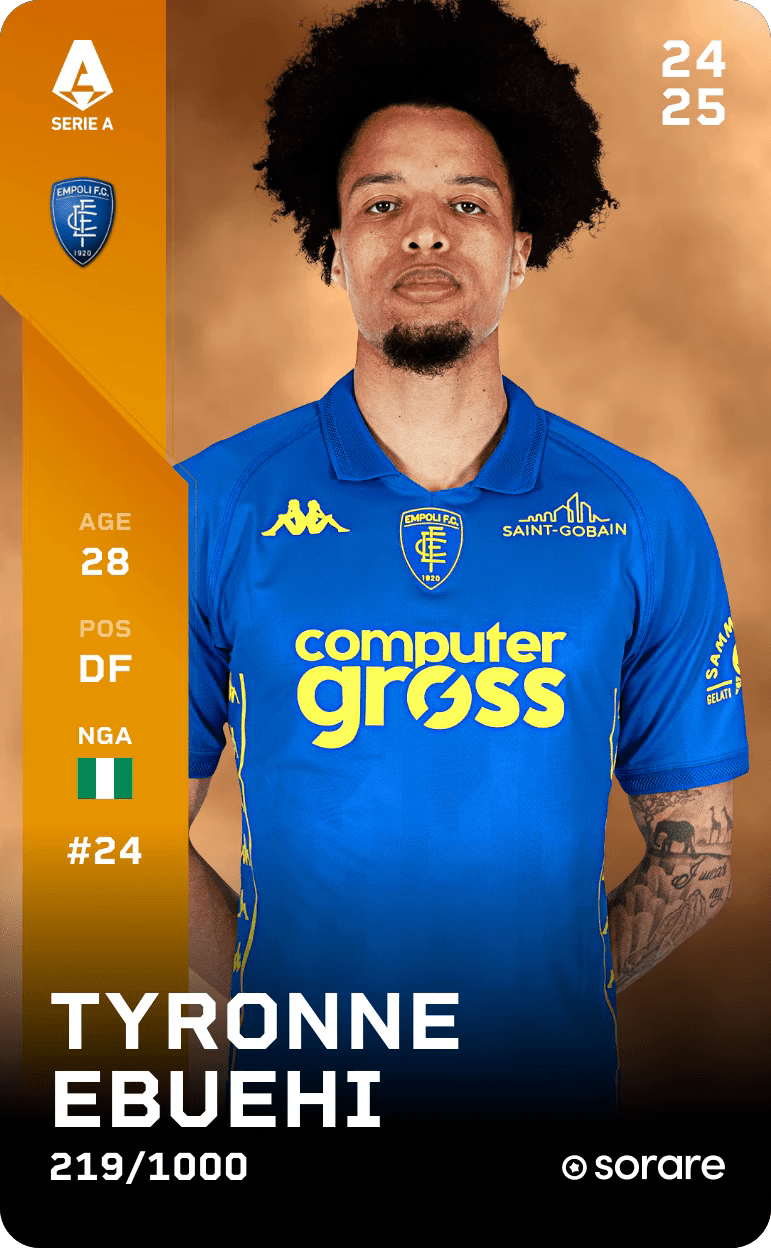 Tyronne Ebuehi 2024-25 • Limited 219/1000