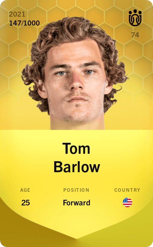 Tom Barlow 2021-22 • Limited 147/1000