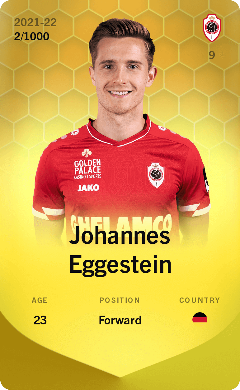 Johannes Eggestein 2021-22 • Limited 2/1000